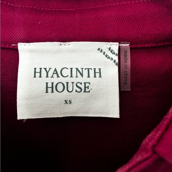 Women's Raspberry denim Mini dress - Picture 3 of 13